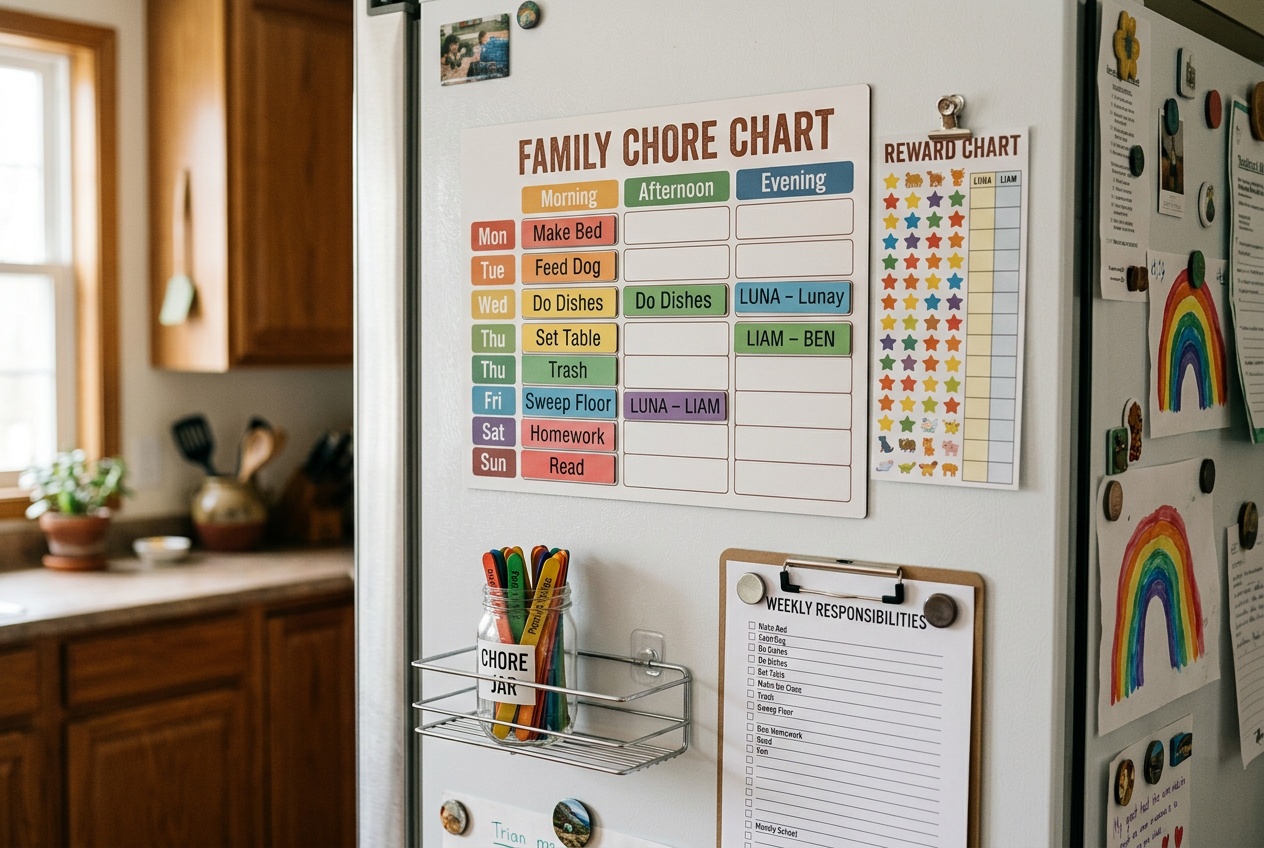 Chore Chart Systems That Actually Work for Canadian Families